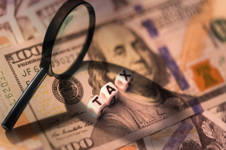 magnifier with tax on dollar magnifier with tax on dollar